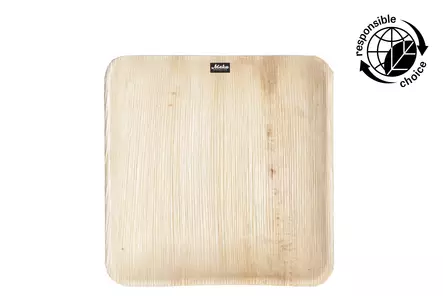 Maku Palmunlehtilautanen 20x20 cm 10kpl - Kertakäyttöastiat ja -välineet - 6410413048096 - 1