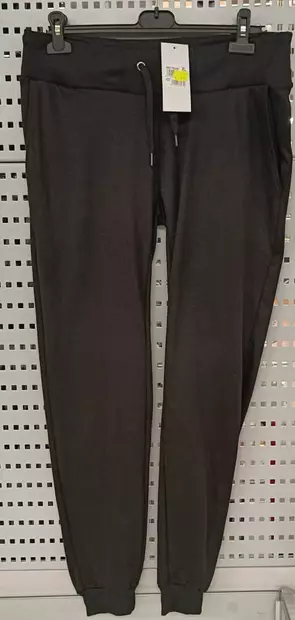 Naisten collegehousut rib Elastane M black - Naisten college- ja verryttelyhousut - 6419285702846 - 1