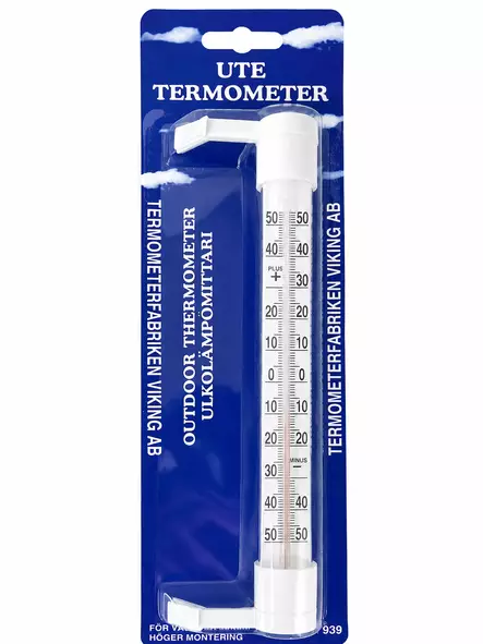 Ulkolämpömittari muovi - Ulkolämpömittarit - 7316040009396 - 1