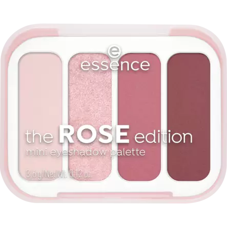 Essence the ROSE edition mini eyeshadow palette - Meikit - 4059729490636 - 2
