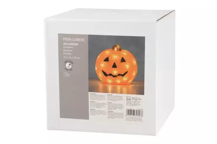 Finnlumor Halloween kurpitsa - Koristevalot - 6410416313276 - 2