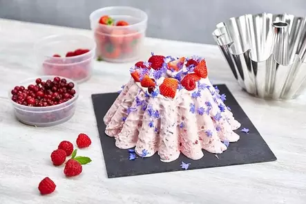 FRESH KEITTIÖRASIA PYÖREÄ 0,45l Laventel - Ruuansäilytysrasiat - 6411767936756 - 2