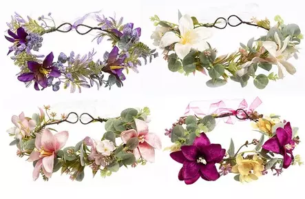 KUKKASEPPELE HIUKSIIN 24 cm - Korut ja hiusasusteet - 6438506001056 - 1