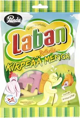 LABAN KIRPEÄÄ MENOA MAKEISSEKOITU 170G - Makeispussit, -patukat ja tikkarit - 6412500030816 - 1