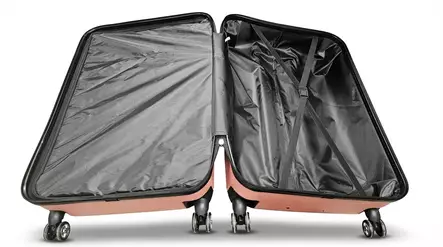 MATKALAUKKU ABS ROOSA 24" - Laukut, reput ja tarvikkeet - 6438159364386 - 2