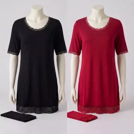 N Yöpaita milk fiber - Naisten yöasut ja pyjamat - 6438159392006 - 1