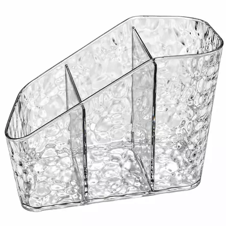Säilytyslokerikko 15 × 9,2 × 6,2/12 cm – kirkas - Korit - 6438506026806 - 1