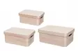 4Living Puulaatikko kannella 25x17x11 cm - Laatikot - 6410413142626 - 1