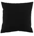 4Living Tyynynpäällinen Solid 45x45 cm musta - Koristetyynyt - 6410416148946 - 1