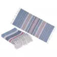 FOUTA PYYHE 80 X 170 cm VALKO-SINI-PUNAI - Käsi- ja kylpypyyhkeet - 4029811424566 - 1