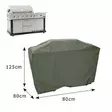 GRILLINSUOJUS 80 X 80 X 125 cm - Grillaustarvikkeet - 8711252348186 - 1