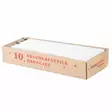 KRUUNUKYNTTILÄ valkoinen 10-PACK - Kruunukynttilät ja antiikkikynttilät - 4740302002826 - 1