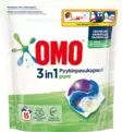 Omo Pyykinpesuainekapseli herkälle iholle Pure 15 PC - Pyykinpesuaineet  - 8717163673416 - 1
