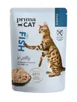 PrimaCat Classic kalaa hyytelössä 85 g - Kissan märkäruoka - 6430069586636 - 1