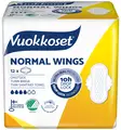 VUOKKOSET NORMAL WINGS 12 OHUTSIDE - Tamponit ja terveyssiteet - 6414100896106 - 1