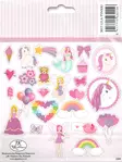 Isot askartelukuviot Lila/pinkki 25kpl - Tee-se-itse DIY - 6417715030156 - 2