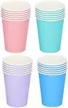 Kertakäyttömukit 266 ml, 6 kpl/paketti, lajitelma - Kertakäyttöastiat ja -välineet - 8711252246376 - 1