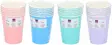 Kertakäyttömukit 266 ml, 6 kpl/paketti, lajitelma - Kertakäyttöastiat ja -välineet - 8711252246376 - 2