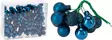 Kuusenpallot 20 mm sininen - Joulukuusen koristeet - 8721037532716 - 1