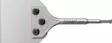 Magnum SDS Plus lattiakaavin / petkele 100 × 250 mm – lattioiden ja pinnoitteiden poistoon - Kiviporanterät - 6418868329906 - 1