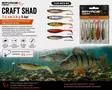SG Craft Shad 7,2cm Clear Water MIX - Jigit ja jigipäät - 5706301740946 - 1