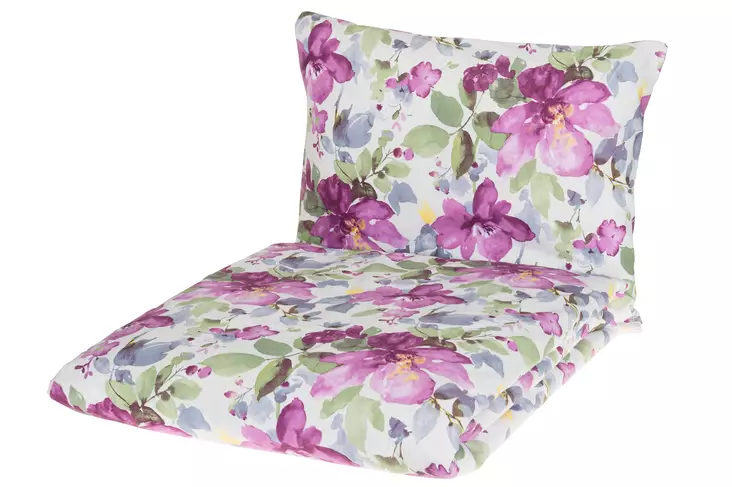 4Living Pussilakanasetti Violetta 150x210cm, 50x60cm - Pussilakanat - 6410416358826 - 1