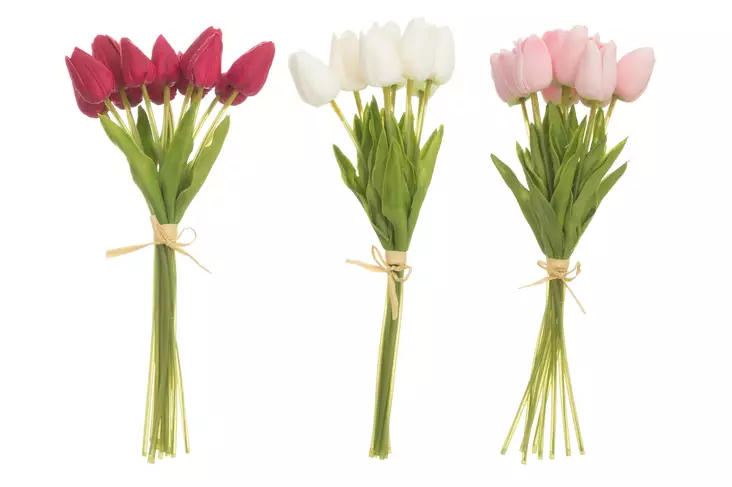 4Living Tulppaani kimppu 33cm - Tekokukat ja -kasvit - 6410413131866 - 1