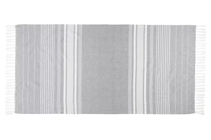 4Living Hamam Pyyhe Harmaa 70 x 140 cm - Käsi- ja kylpypyyhkeet - 6410416558936 - 1