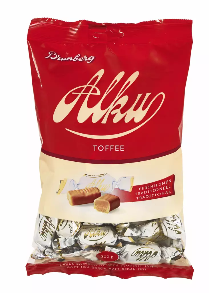 ALKU TOFFEE 100G SJ, G - Makeispussit, -patukat ja tikkarit - 6436000003026 - 1