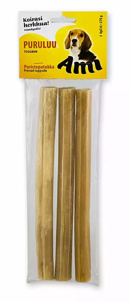 Ami puristettu pururulla 25 cm 3 kpl 270 g - Puruluut - 6419698122286 - 1