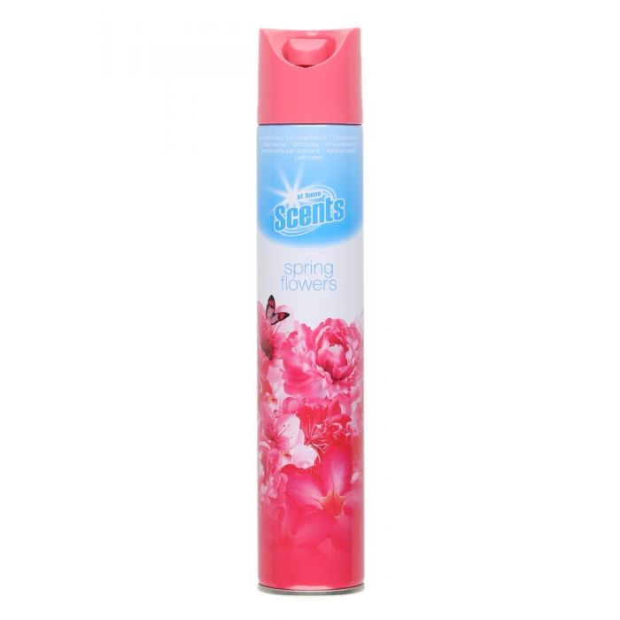 At home Scents ilmanraikastinsuihke Spring Flower EN- FI-SV-NO-DK 400 ml - Ilmanraikastimet - 8719874191166 - 1
