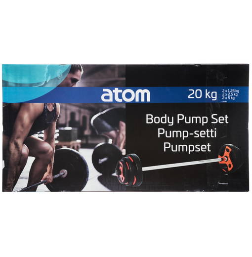 Atom Body Pump Set - Kuntoiluvälineet - 6410412781956 - 1