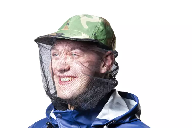 Atom Hyttyspäähine lipalla - Metsästysasusteet - 6410411945526 - 1