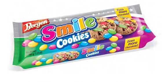 BERGEN SMILE 100G - Makeat keksit - 5902379721836 - 1