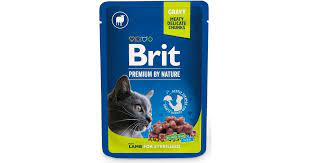 BRIT LAMMASTA KASTIKKEESSA - Kissan märkäruoka - 8595602548446 - 1