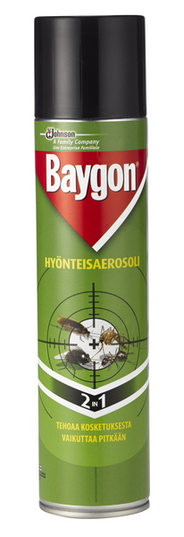 Baygon Hyönteisaerosoli 400ml - Sisätilojen torjunta-aineet - 6414400024346 - 1