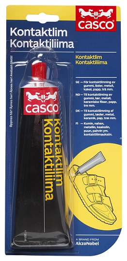 CASCO KONTAKTILIIMA 160ML - Liimat ja erikoisliimat - 7311980100066 - 1