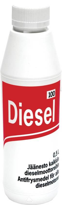 DIESEL 100 DIESELIN LISÄAINE 500 ML - Polttoaineiden lisäaineet - 6414501406546 - 1