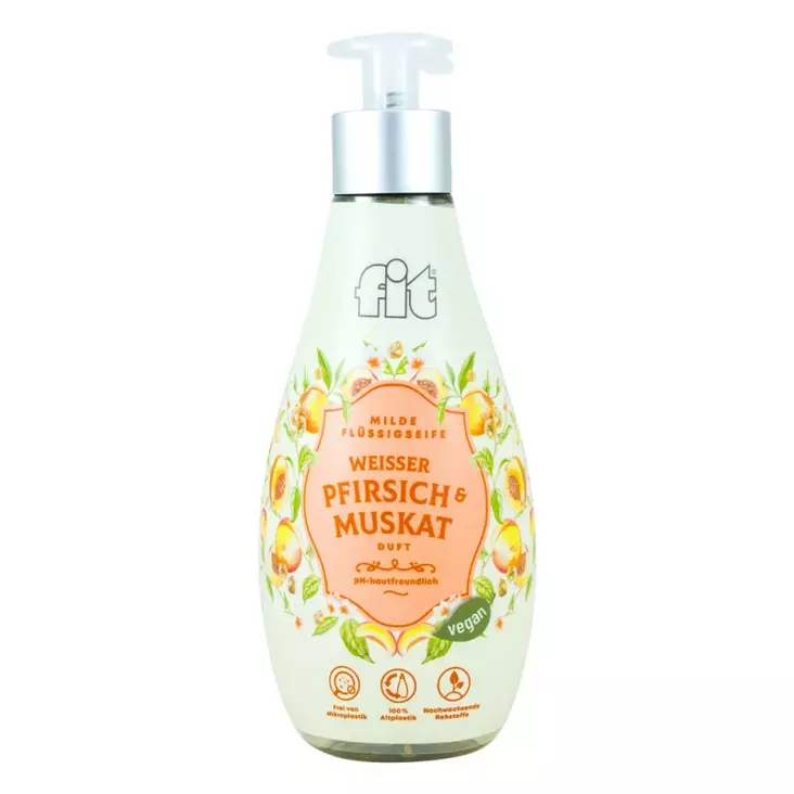 FIT NESTESAIPPUA PERSIKKA & RYPÄLE 400ML - Käsisaippuat - 4013162027996 - 1