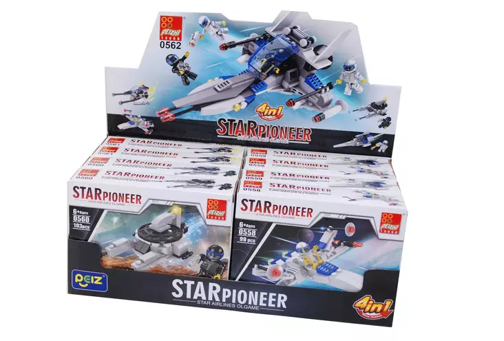 GOGO RAKENNUSPALIKAT AVARUUS - Sisäleikit - 7301000417106 - 1