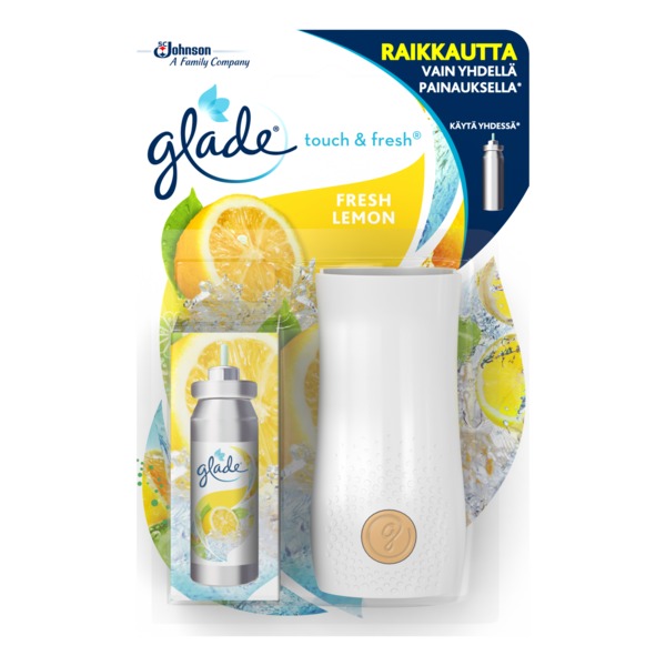 Glade Touch&Fresh pidike 10ml Fresh Lemon - WC:n puhdistus ja putkenavaajat - 5000204817256 - 1