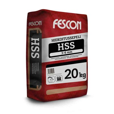 HIEKOITUSSEPELI 3-6mm 20KG - Hiekoitushiekat, sepelit ja suolat - 6416841610096 - 1