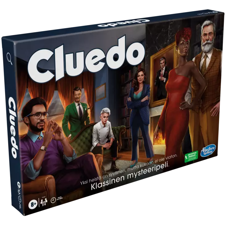 Hasbro Gaming Cluedo classic refresh peli FI - Pöytä- ja lautapelit - 5010994207366 - 1