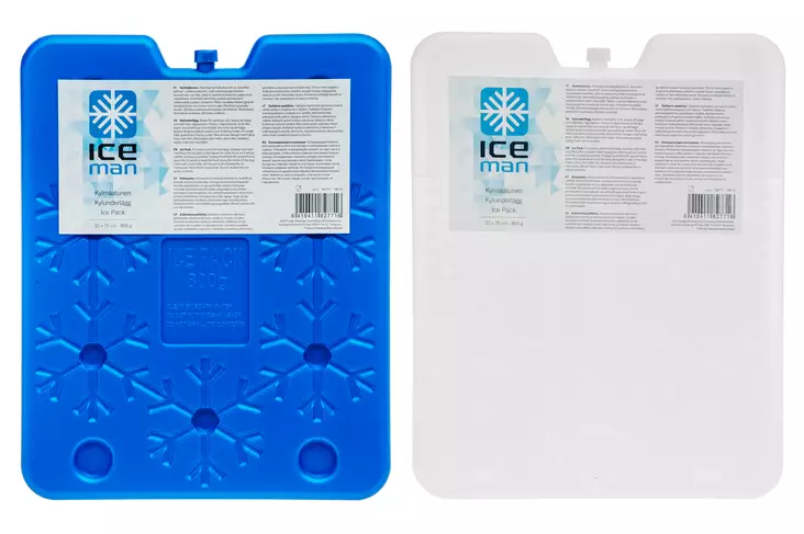 Iceman Kylmäkalle litteä 800 gr - Kylmälaukut ja tarvikkeet - 6410411827716 - 1