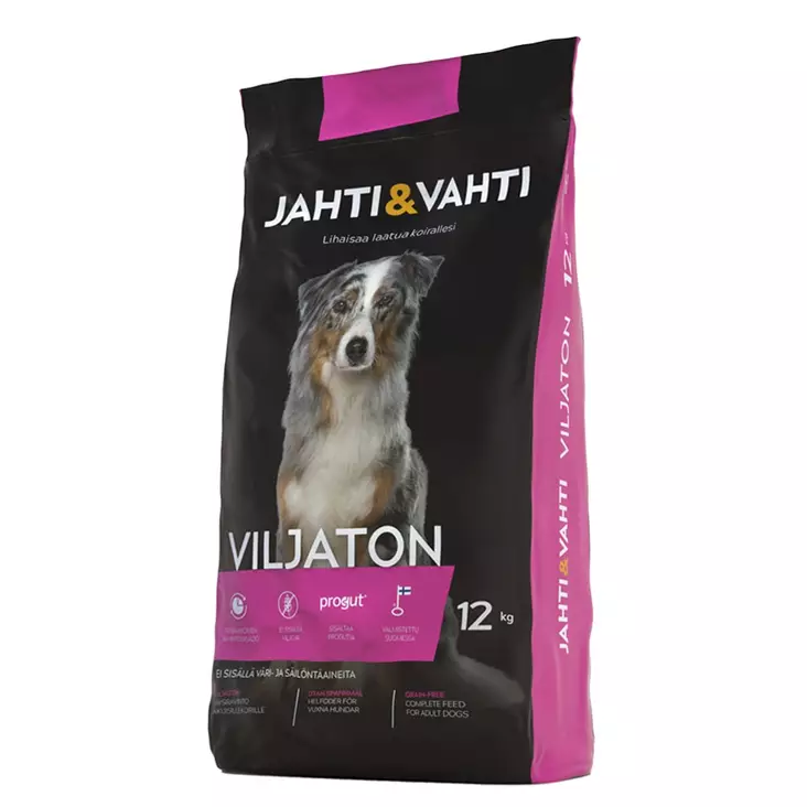 JAHTI JA VAHTI VILJATON 12 Kg - Viljaton koiranruoka - 6417679047726 - 1