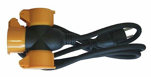 Jatkojohto 3-osainen - Jatkojohdot - 6438140274496 - 1