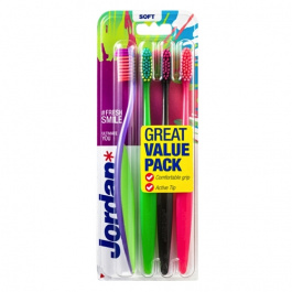 Jordan Ultimate You Soft hammasharja 4-p - Suunhoito, hammastahnat ja -harjat - 7046110075036 - 1