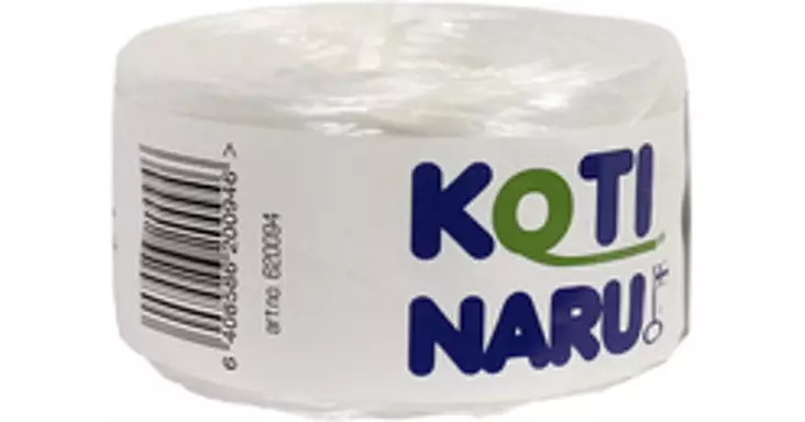 Kotinaru valkoinen 100g - Köydet ja narut - 6408586200946 - 1