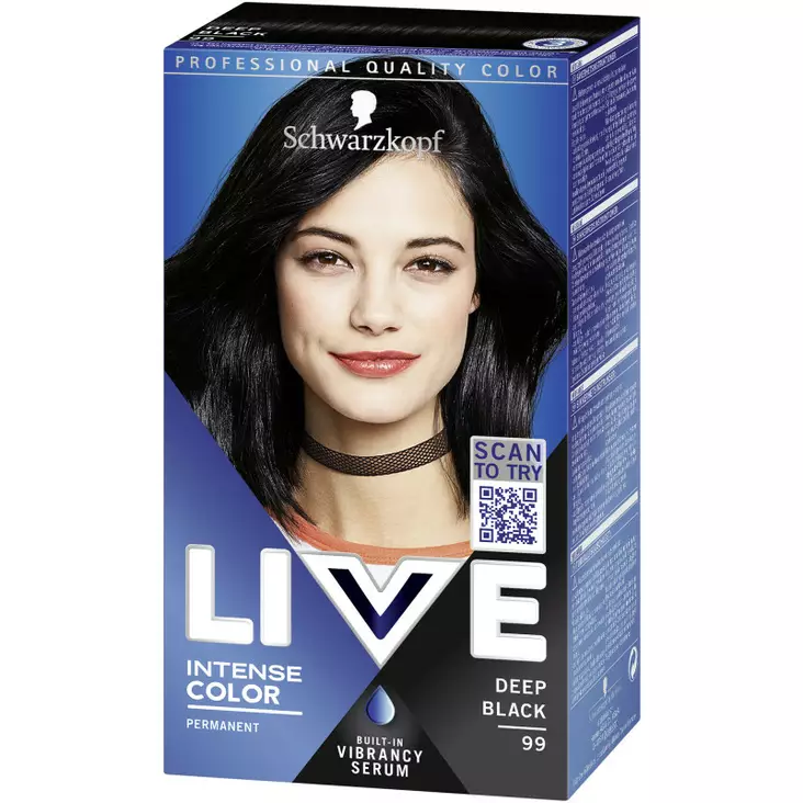 LIVE COLOR 99 DEEP BLACK - Hiusvärit - 5012583002826 - 1