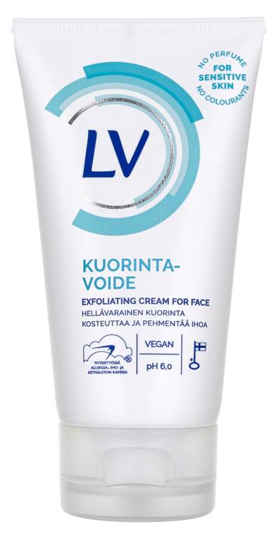 LV 75ML KUORINTAVOIDE KASVOILLE - Kasvojen ihonhoito - 6414504305556 - 1